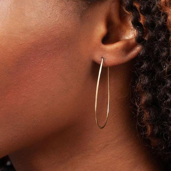 hoop earrings