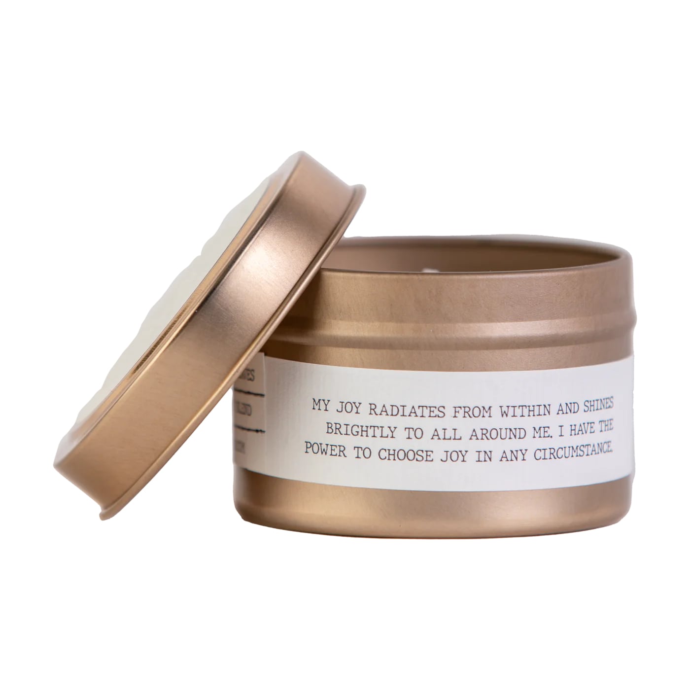 I Am Joyful Travel Candle