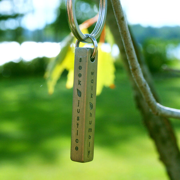 Keyring Metal Bar