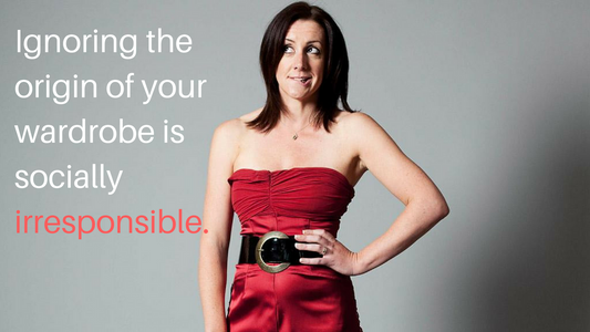 Lucy Siegle is a fashion insider that's here to help us air out some dirty laundry.