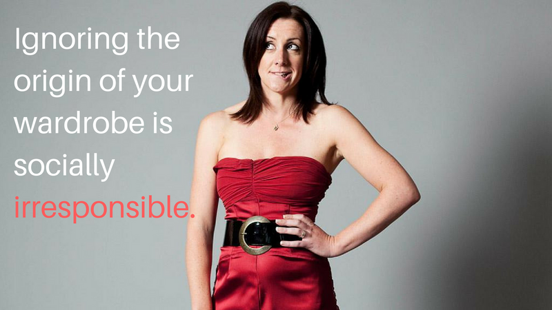 Lucy Siegle is a fashion insider that's here to help us air out some dirty laundry.