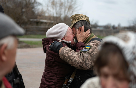 Displacement and Danger: How Every Ukraine Bracelet Supports Displaced at the Border