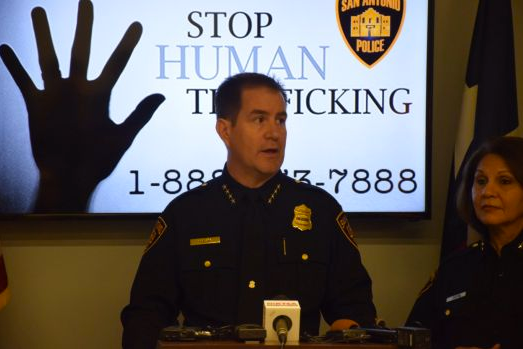 San Antonio Police Raising Awareness of Trafficking