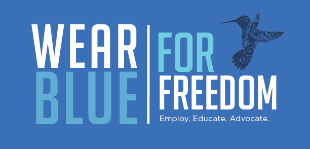 Human Trafficking Prevention Month: Let's Wear Blue for Freedom