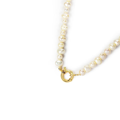 Milk and Honey Pearl Necklace