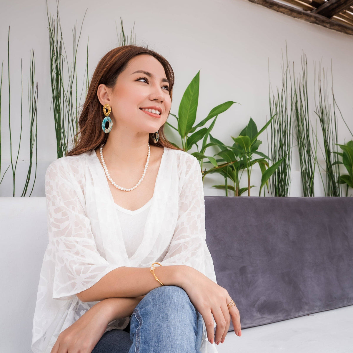Milk and Honey Pearl Necklace