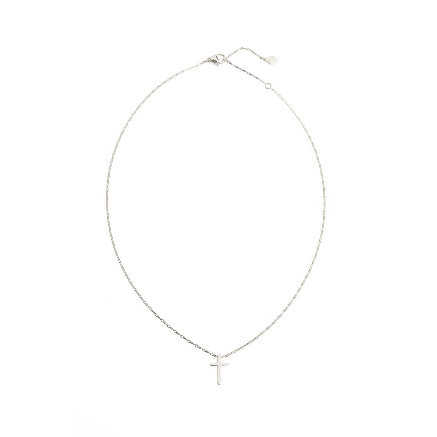 Great Courage Engraved Women's Cross Necklace