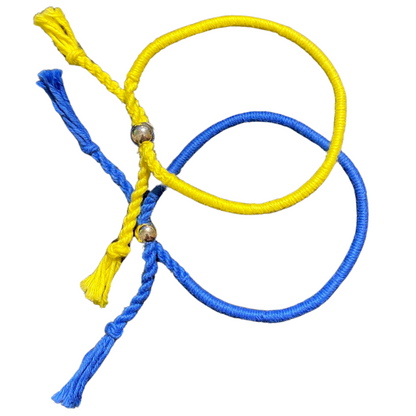 Support Ukraine Bracelet Set
