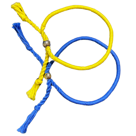 Support Ukraine Bracelet Set