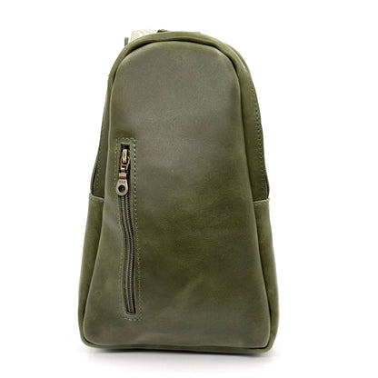 Sling Crossbody Backpack in Sage