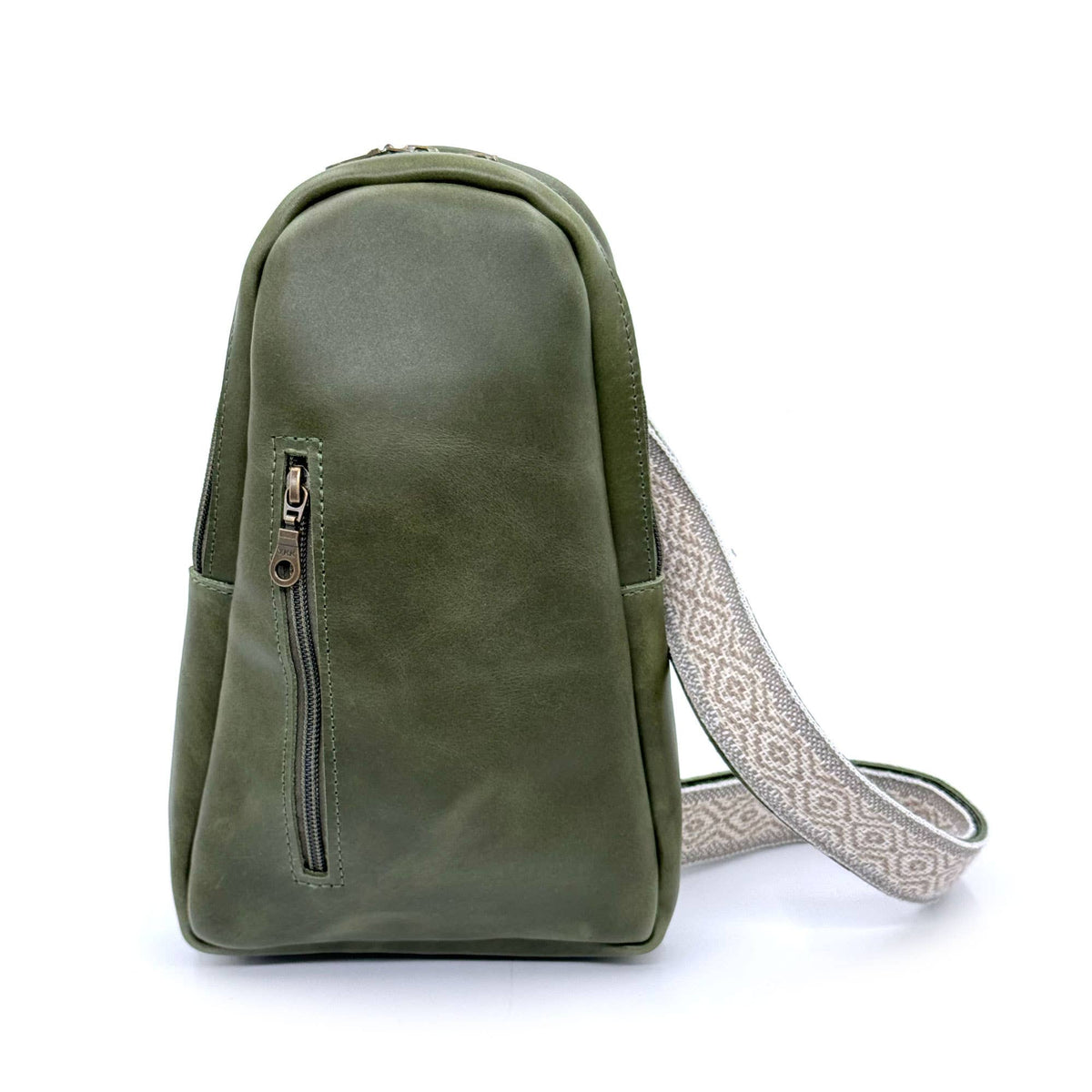 Sling Crossbody Backpack in Sage