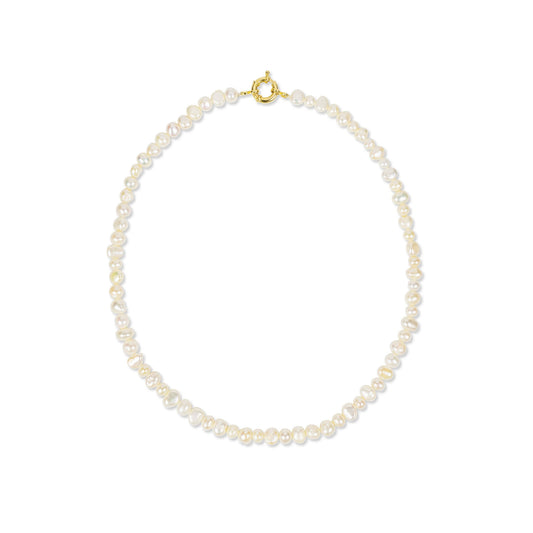 Milk and Honey Pearl Necklace