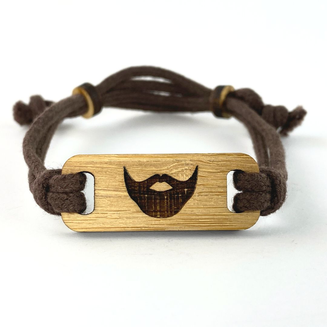 Bamboo Adjustable Bracelets = beard 