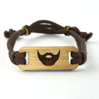 Bamboo Adjustable Bracelets = beard 