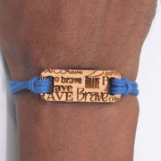 Bamboo Adjustable Bracelets - Blue Collection