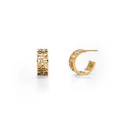 Brave Mini Hoop Earrings