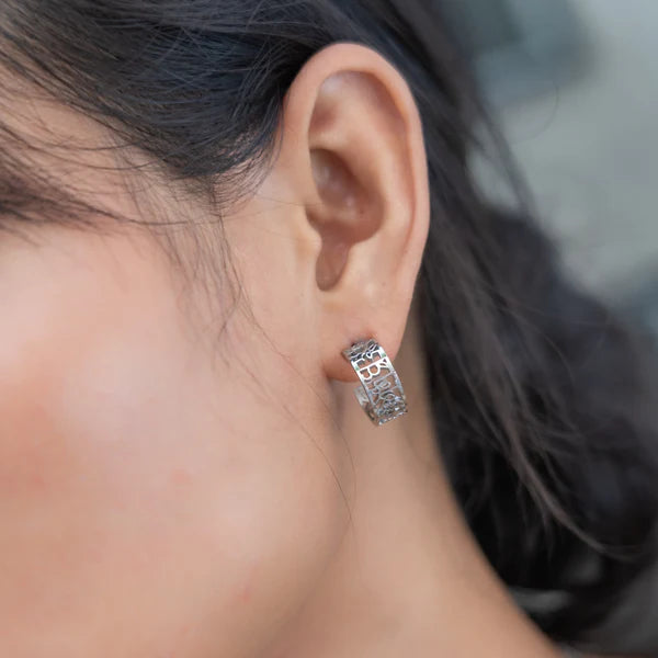 Brave Mini Hoop Earrings