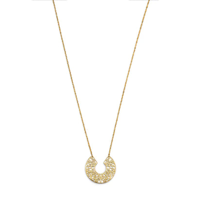 18K gold plated stainless steel necklace