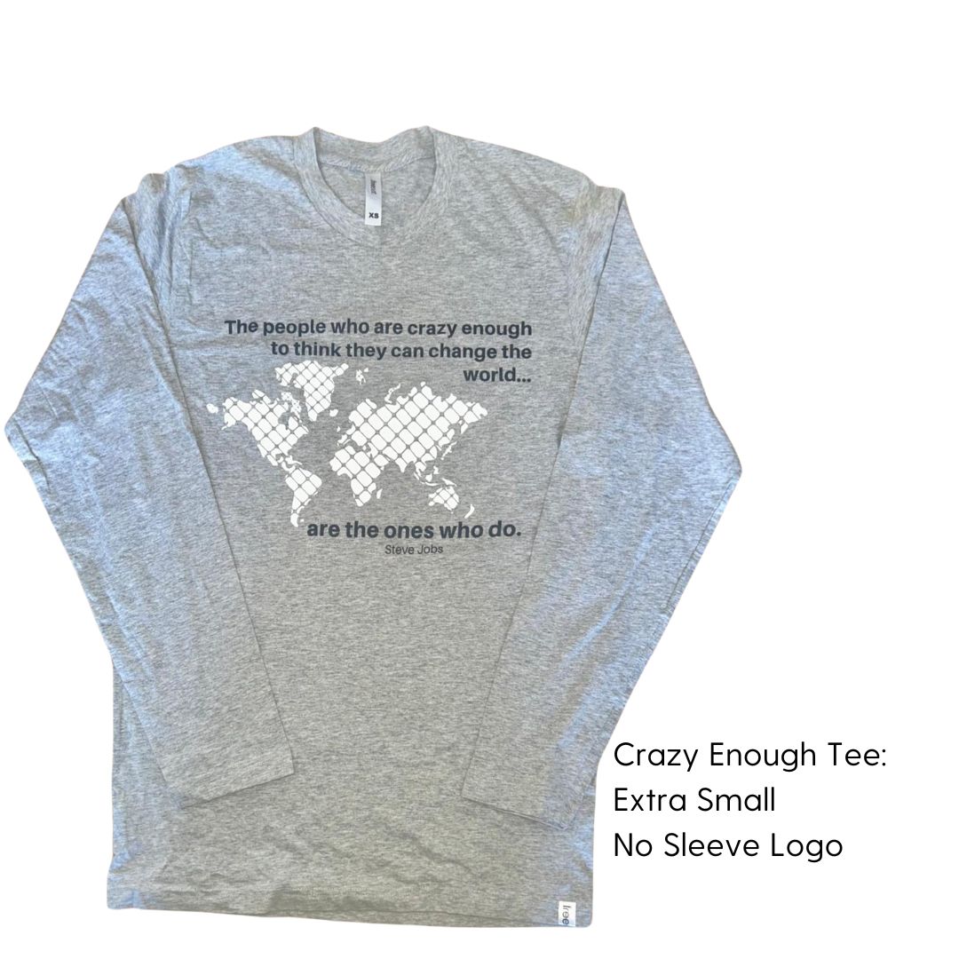 Crazy Enough Long Sleeve Tee - Misprint