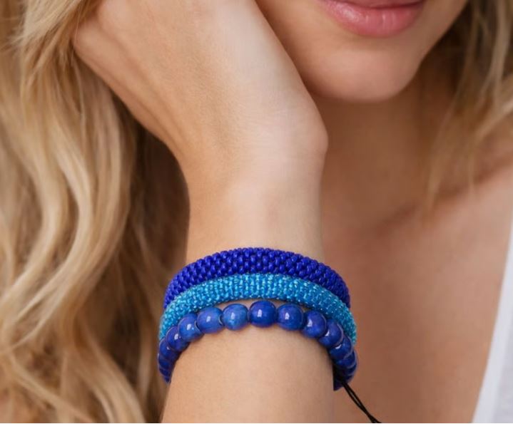Beaded Blue Bundle