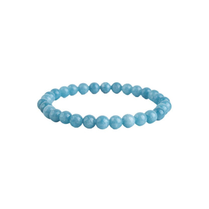Audacious Aquamarine Beads Bracelet