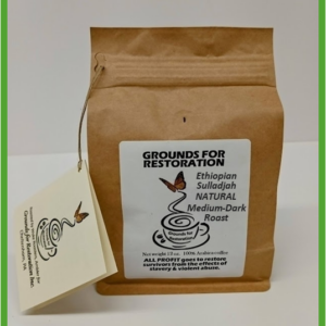 Ethiopian Sulladjah NATURAL Medium-Dark Roast, 12oz