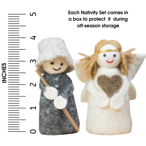 Felt Christmas Nativity Set