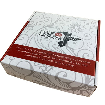 Made for Freedom gift box with tissue