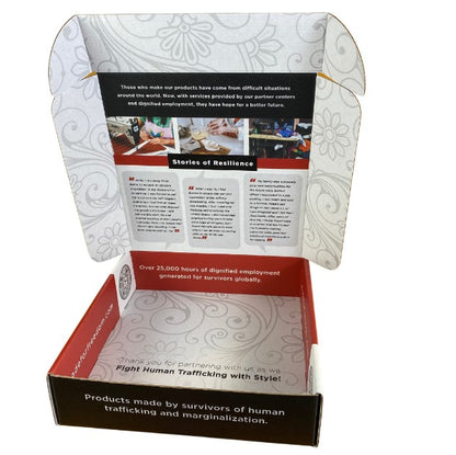 Made for Freedom gift box with tissue