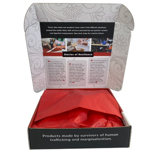 Made for Freedom gift box with tissue