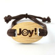 Bamboo Adjustable Bracelets - joy