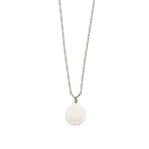 Justice Necklace - Stainless Steel