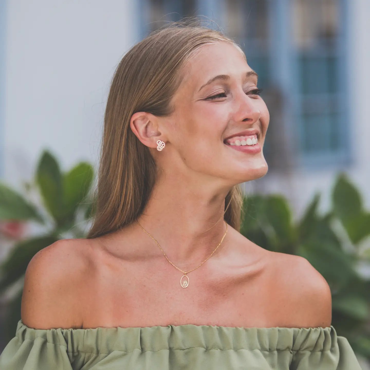 Justice in Motion Post Earrings
