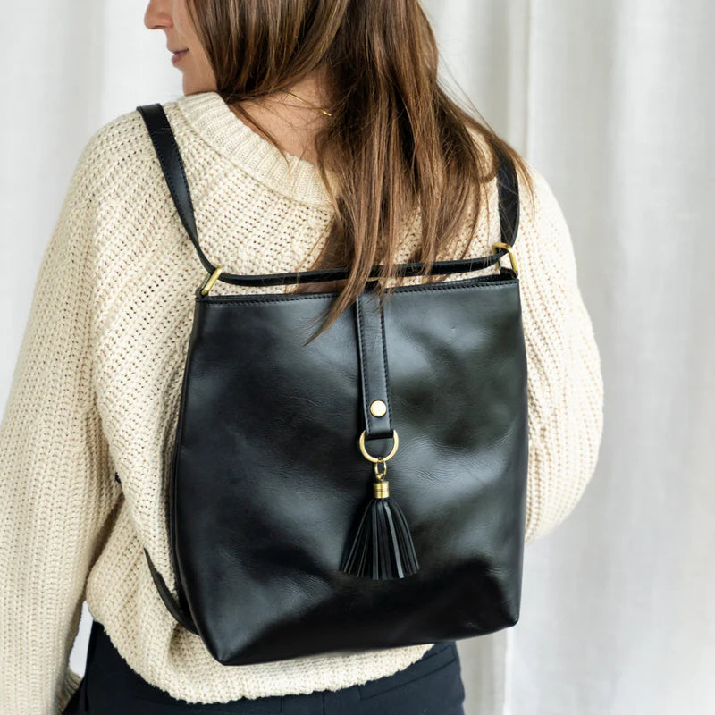 Mini Leather Slingback Bag