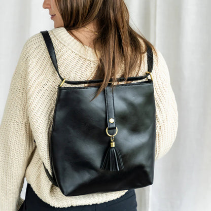 Mini Leather Slingback Bag