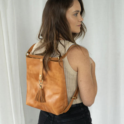 Mini Leather Slingback Bag