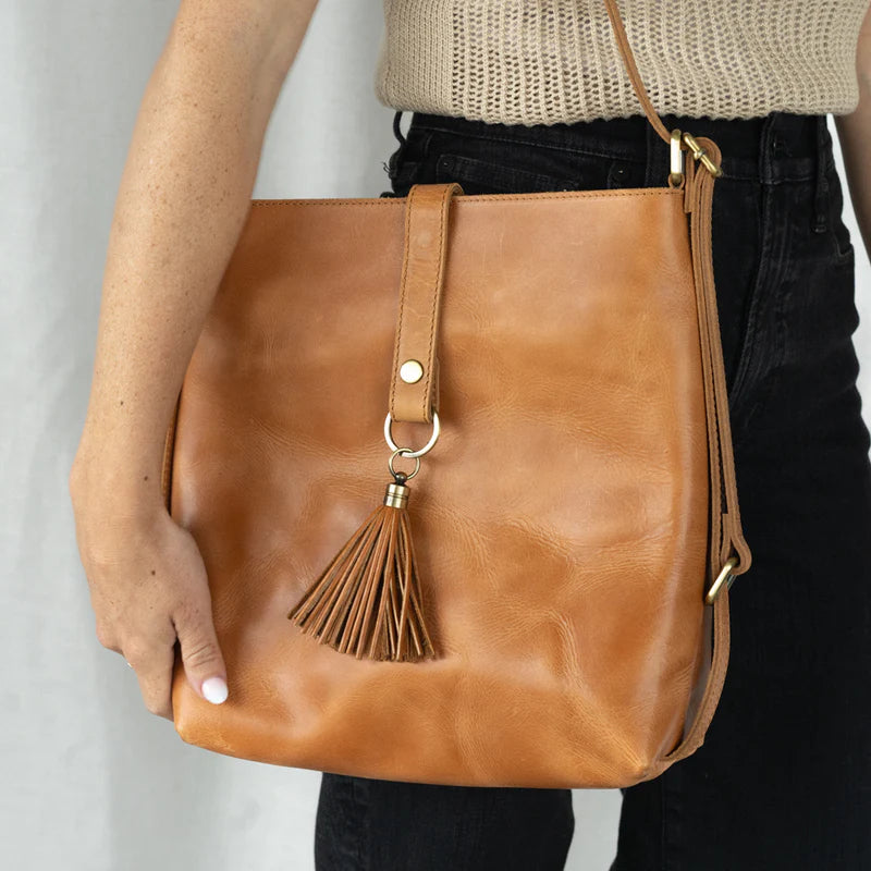 Mini Leather Slingback Bag