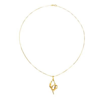 Music and Dance Pendant Necklace