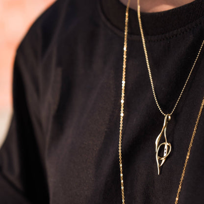Music and Dance Pendant Necklace