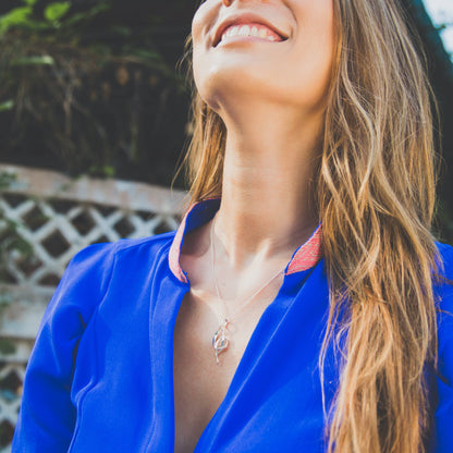 Music and Dance Pendant Necklace