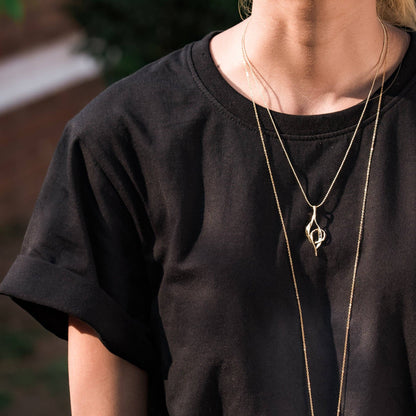 Music and Dance Pendant Necklace