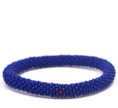 Nepal Mission Bracelet - Bright Blue