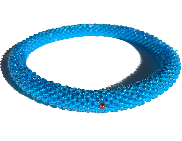 Nepal Mission Bracelet - Light Blue