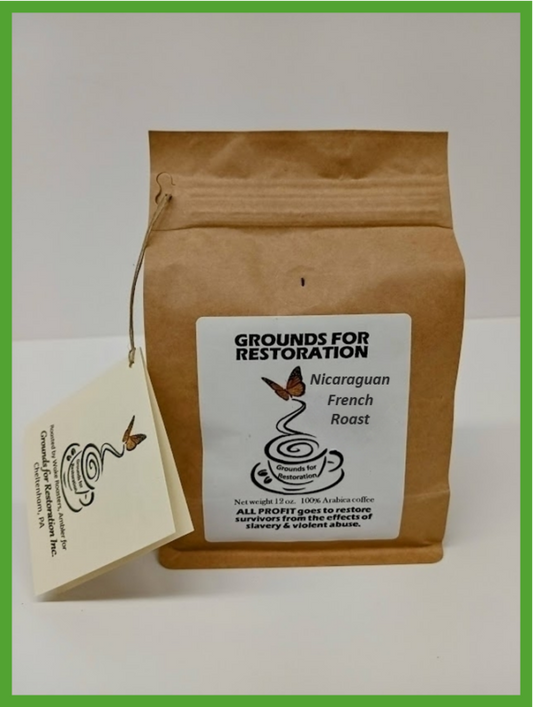 Nicaraguan French Roast Coffee Beans, 12oz