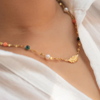 Song of Celebration Necklace - Gold