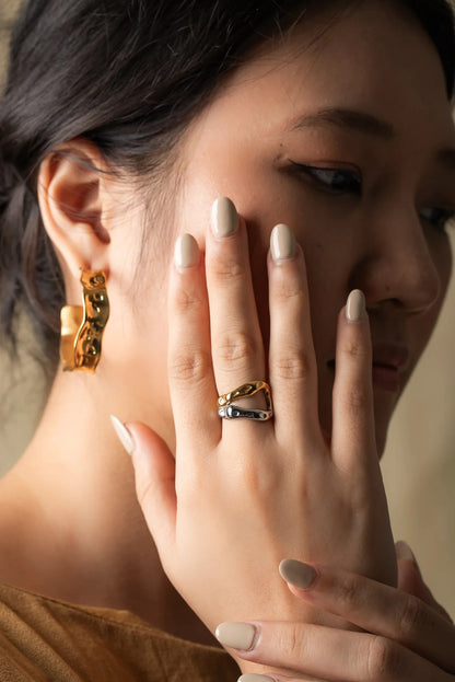 Walk of Love Two-Tone Ring
