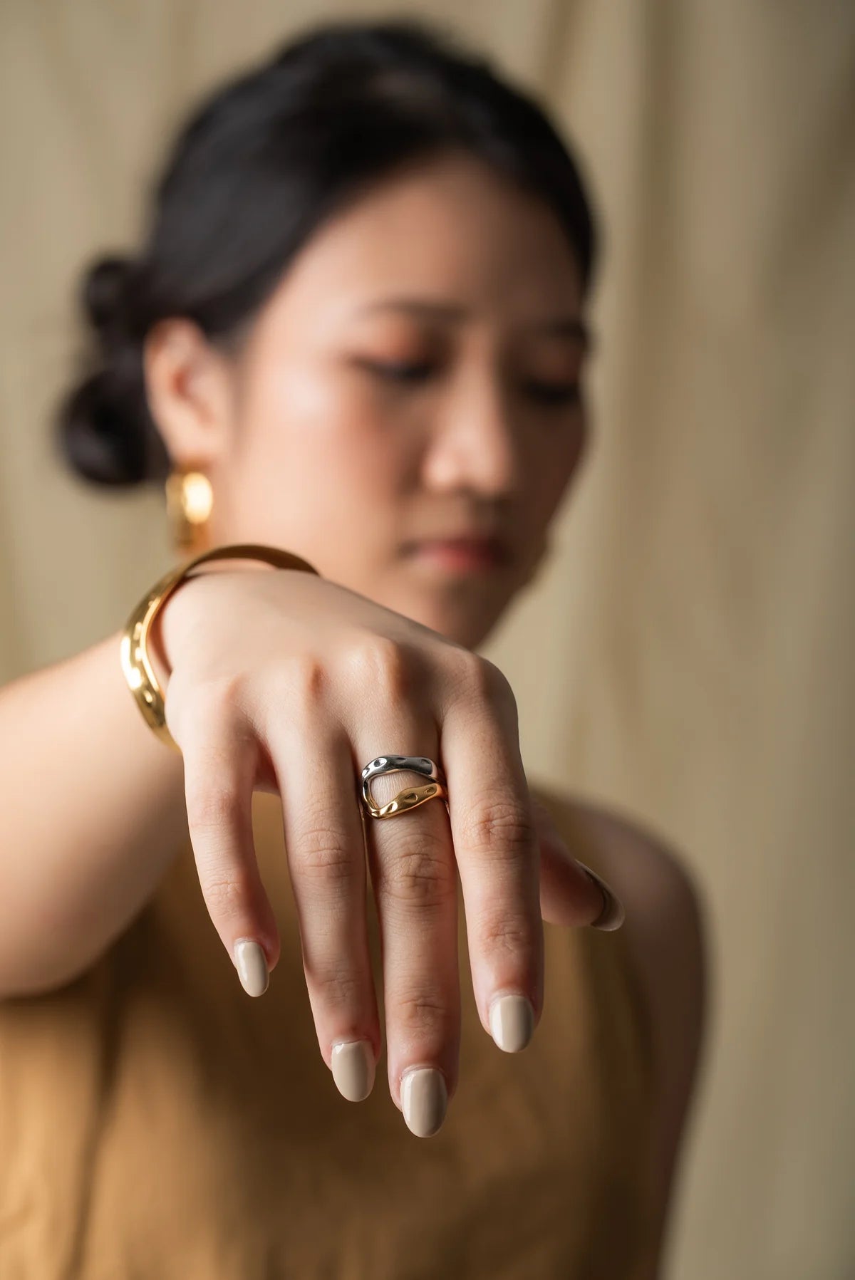 Walk of Love Two-Tone Ring