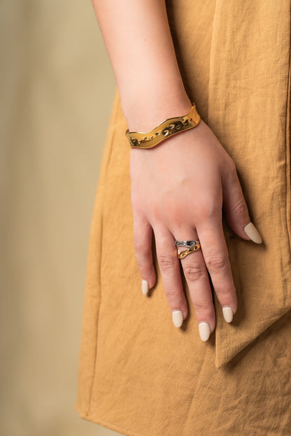 Walk of Love Two-Tone Ring
