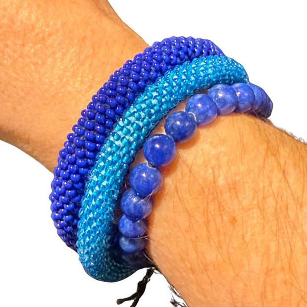 Wear Blue Day Bracelet Set