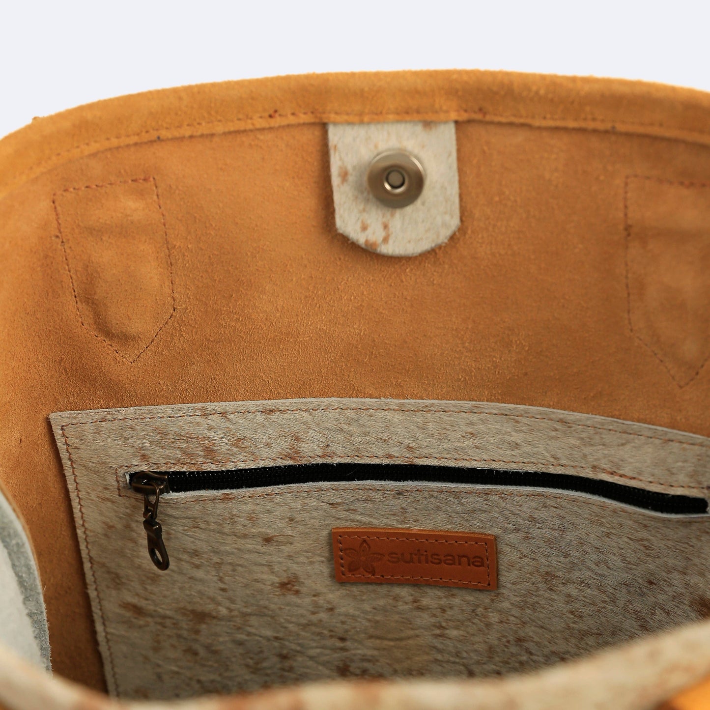Cowhide Shoulder Tote
